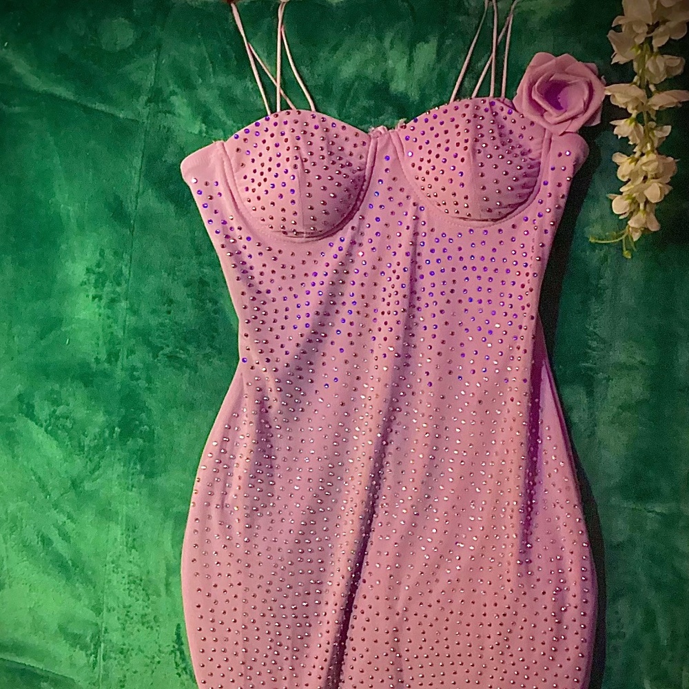 Medium sized lavender Haunte Monde dress